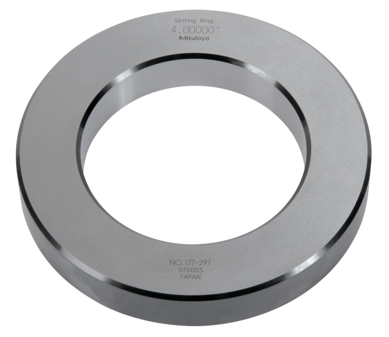 Vòng Chuẩn Thép Hệ Inch 4" Mitutoyo 177-297 6 Vòng chuẩn đo kiểm