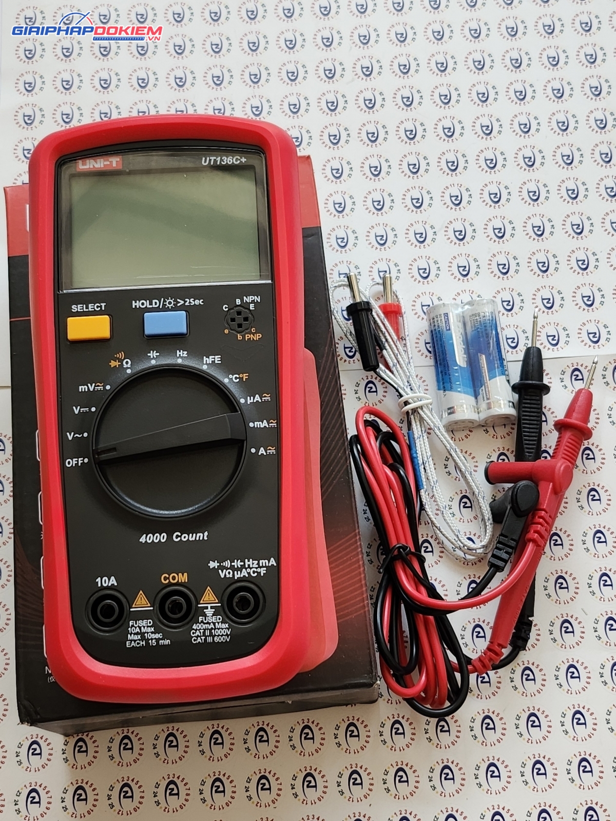 Đồng hồ vạn năng cầm tay UNI-T UT136C+ 14 Đồng hồ vạn năng cầm tay UNI-T UT136C+