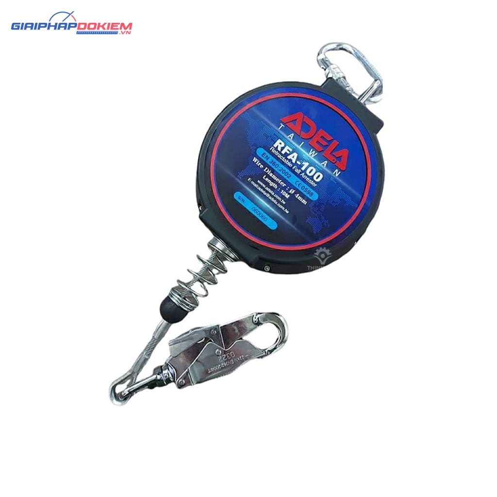 Cuộn Dây hãm tự động 10m ADELA RFA100 4 Cuộn Dây hãm tự động 10m ADELA RFA100