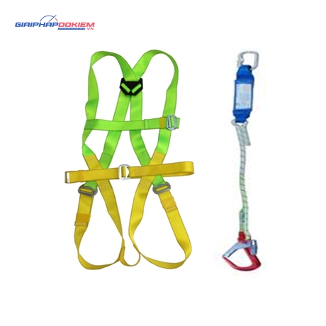 Dây an toàn toàn thân và dây treo giảm sóc 1 móc nhôm ADELA H4501+EW71051 6 Dây an toàn toàn thân và dây treo giảm sóc 1 móc nhôm ADELA H4501+EW71051