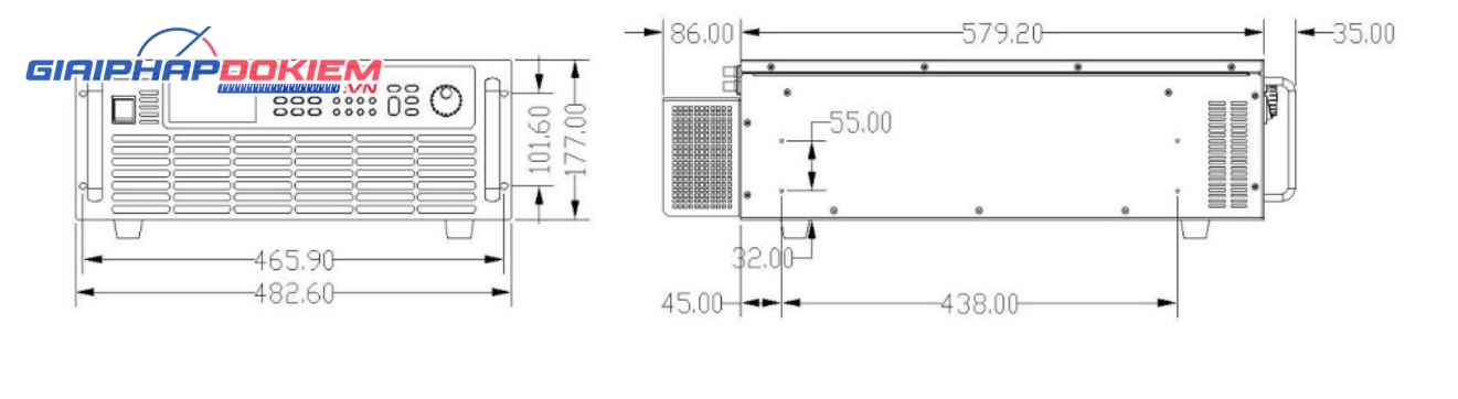 Tải điện tử DC đa kênh Faith FT66103A (300W, 60A, 80V) 9 Tải điện tử DC đa kênh Faith FT66103A (300W, 60A, 80V)