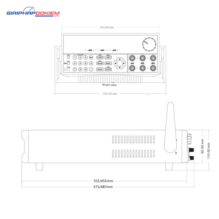 Nguồn lập trình DC 3 kênh Faith FTL3006-3 4 Nguồn lập trình DC 3 kênh Faith FTL3006-3