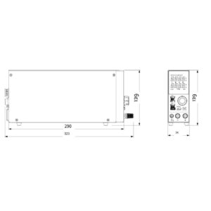 Nguồn lập trình DC Faith FTL4016P (180W, 40.5V, 16.4A, 10mV/10mA)