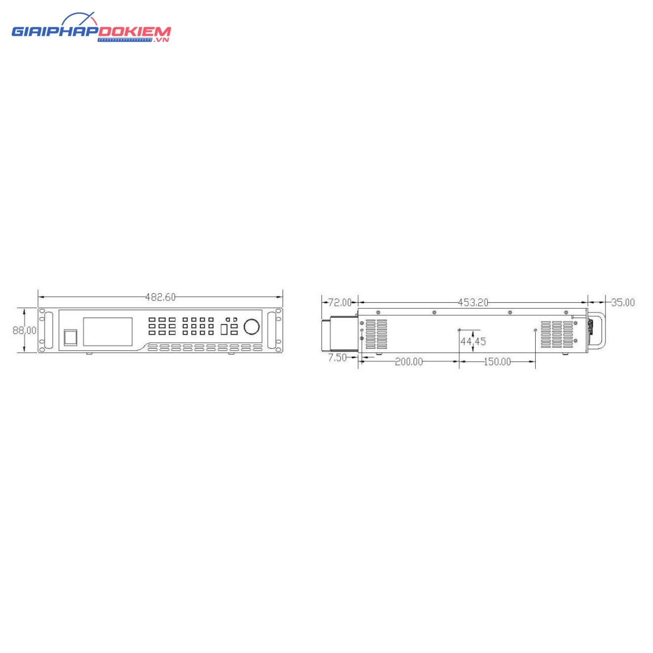 Nguồn lập trình DC Faith FTP020-120-40 (120V, 40A, 2000W) 4 Nguồn lập trình DC Faith FTP020-120-40 (120V, 40A, 2000W)
