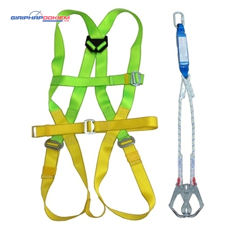Dây an toàn toàn thân và dây treo giảm sóc 2 móc thép ADELA H4501+EW32 12 Dây an toàn toàn thân và dây treo giảm sóc 2 móc thép ADELA H4501+EW32