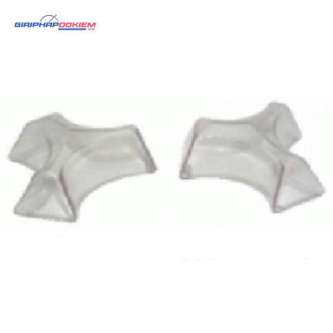 Cặp kẹp trong suốt SOLO SPARE 1002-001 (Thay thế cho SOLO 200-001) 3 Cặp kẹp trong suốt SOLO SPARE 1002-001