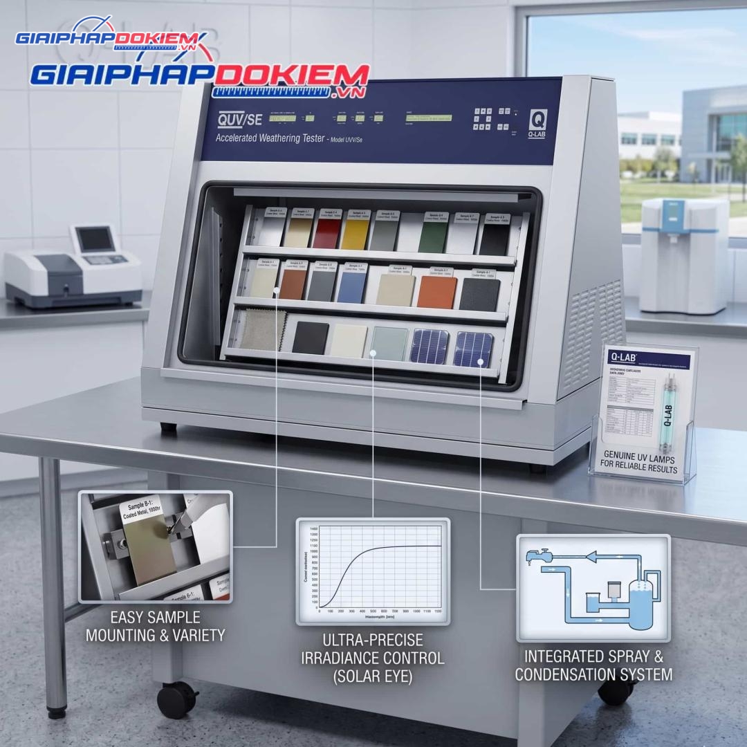 Máy Kiểm Tra Nhanh Lão Hóa Do Thời Tiết Q-LAB QUV 26 Máy kiểm tra nhanh lão hóa do thời thiết Q-LAB QUV/SE