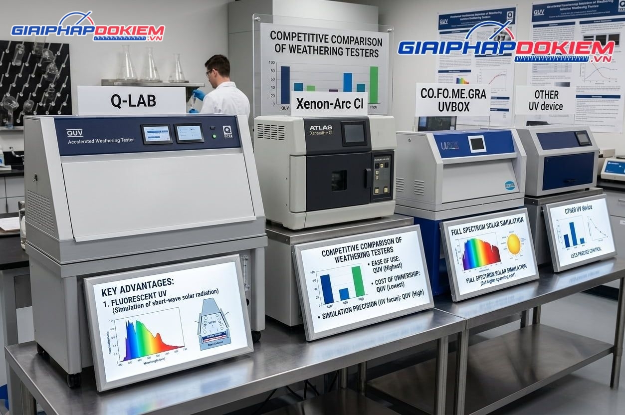 Máy Kiểm Tra Nhanh Lão Hóa Do Thời Tiết Q-LAB QUV 28 Máy Kiểm Tra Nhanh Lão Hóa Do Thời Tiết Q-LAB QUV