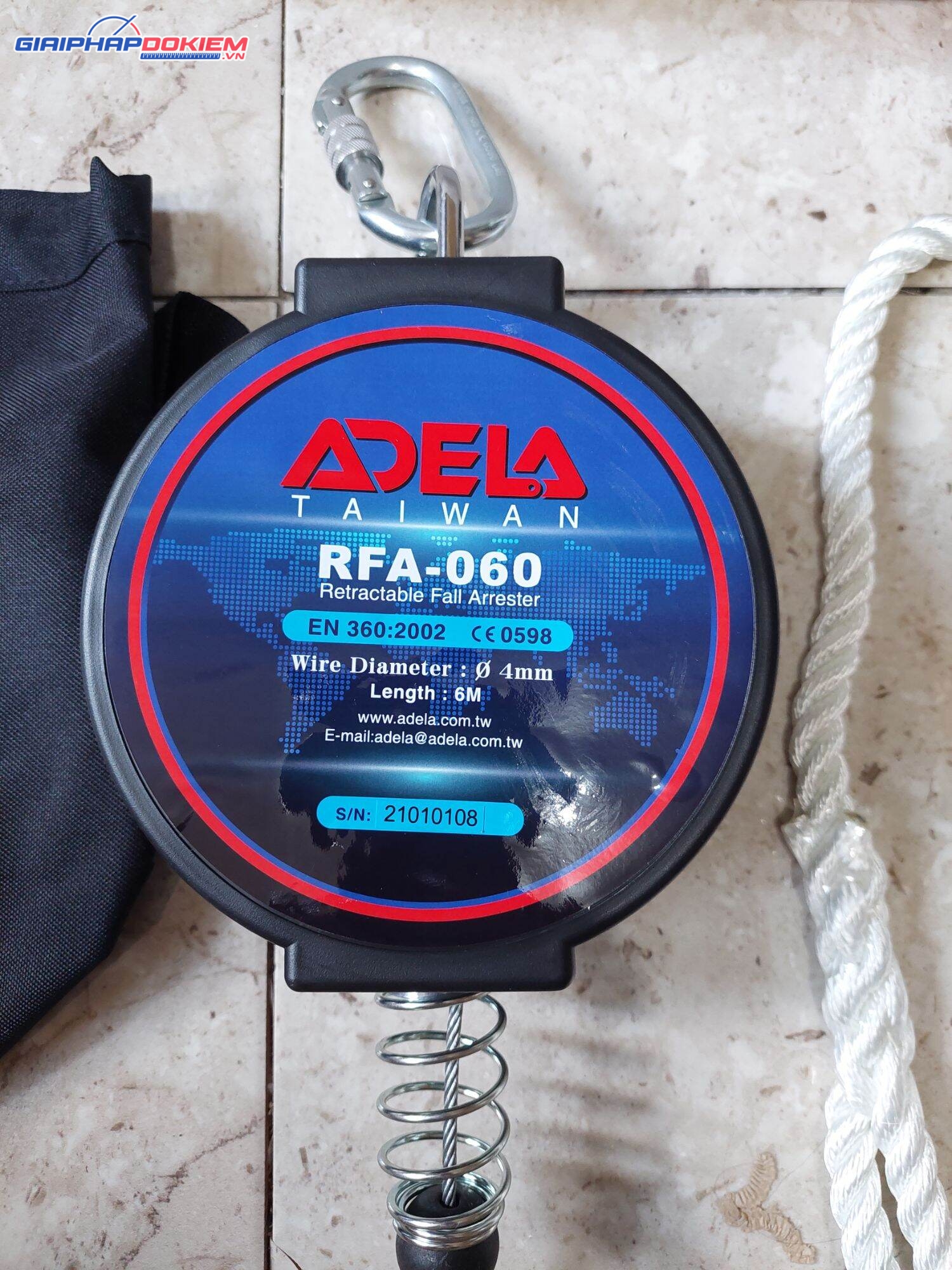 Cuộn Dây hãm tự động 6m ADELA RFA-060 8 Cuộn Dây hãm tự động 6m ADELA RFA-060
