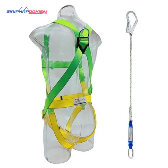 Dây an toàn toàn thân và dây treo giảm sóc 1 móc nhôm ADELA H4501+EW71051 10 Dây an toàn toàn thân và dây treo giảm sóc 1 móc nhôm ADELA H4501+EW71051