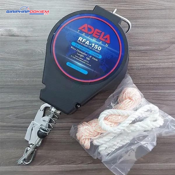 Cuộn Dây hãm tự động 15m ADELA RFA150 8 Cuộn Dây hãm tự động 15m ADELA RFA150