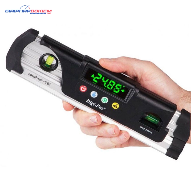 Máy thủy bình Torpedo kỹ thuật số chống nước Digi Pas DWL-280Pro 28 Máy thủy bình Torpedo kỹ thuật số chống nước Digi Pas DWL-280Pro
