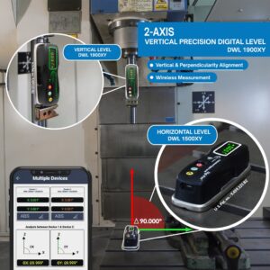Máy cân bằng kỹ thuật số chính xác theo chiều dọc 2 trục Digi Pas DWL-1900XY 40 Máy cân bằng kỹ thuật số chính xác theo chiều dọc 2 trục Digi Pas DWL-1900XY