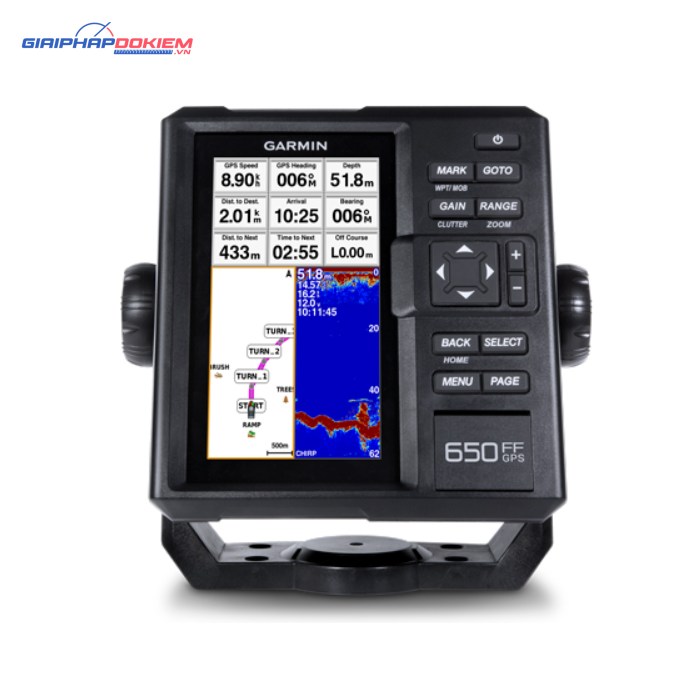 Máy Định Vị Dò Cá GARMIN FF 650 GPS 11 Máy Định Vị Dò Cá GARMIN FF 650 GPS