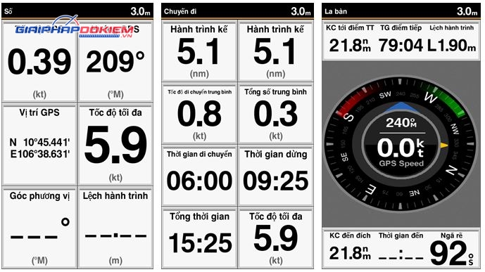 Máy Định Vị Dò Cá GARMIN FF 650 GPS 20 Máy định vị dò cá GARMIN FF 650 GPS