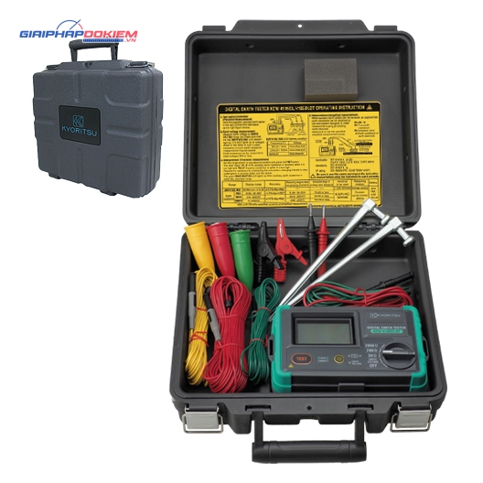 Đồng hồ đo điện trở đất Kyoritsu model 4105 DLBT-H 18 Đồng hồ đo điện trở đất Kyoritsu model 4105 DLBT-H