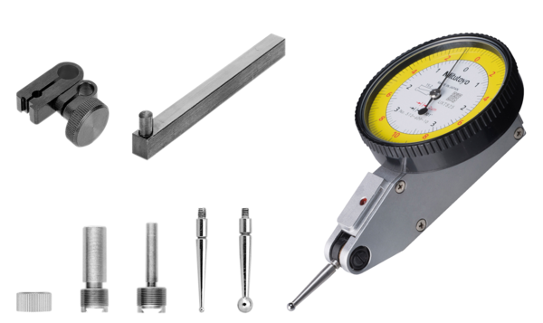 Đồng Hồ So Chân Gập, Dial Test Indicator, Horizontal Type 0,2mm/0,0075", 0,002mm/0,0001", 4/8mm St Mitutoyo 513-409-10T 6 dong ho so chan gap 513 409 10t