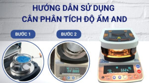 Hướng Dẫn Sử Dụng Cân Phân Tích Độ Ẩm AND Cho Người Mới Bắt Đầu 5 Hướng dẫn sử dụng cân phân tích độ ẩm AND chi tiết