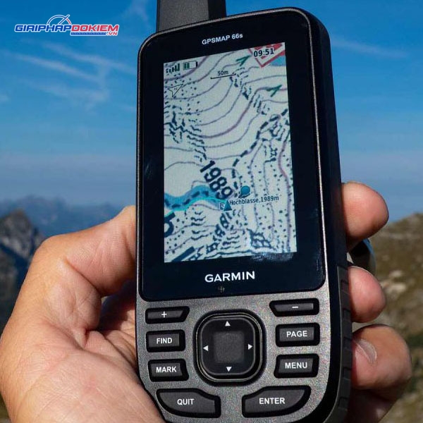Máy Định Vị Cầm Tay GARMIN GPS MAP 66S 10 Máy Định Vị Cầm Tay GARMIN GPS MAP 66S