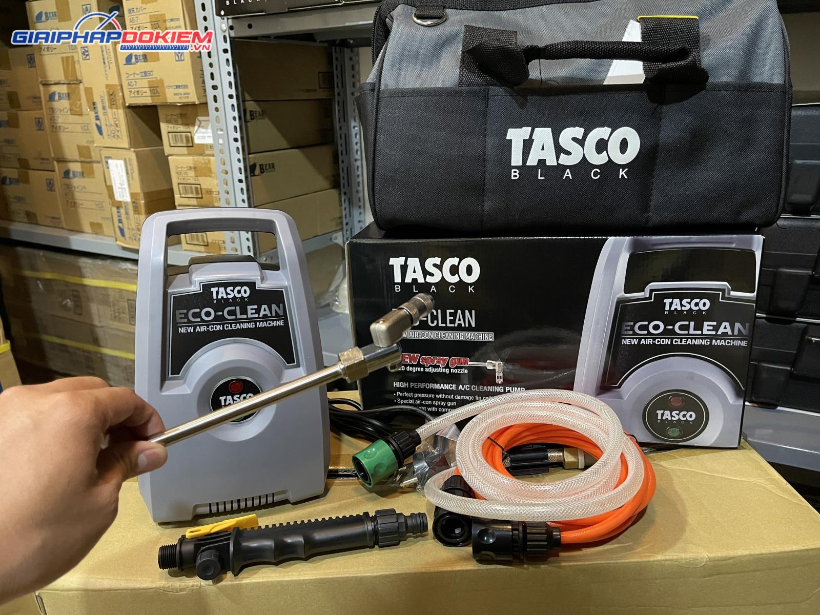 Máy xịt rửa vệ sinh điều hòa Tasco ECO-Clean 23 Máy xịt rửa vệ sinh điều hòa ECO-Clean