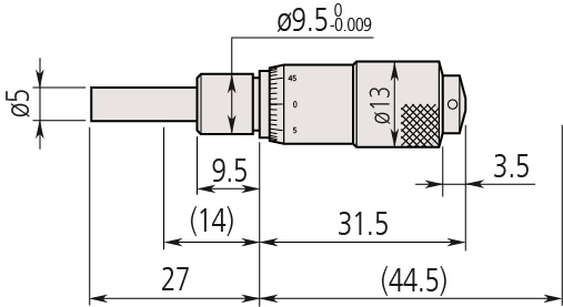 Đầu Panme 0-13mm Mitutoyo 148-821 7 Đầu Panme Mitutoyo 148-821 Hình ảnh