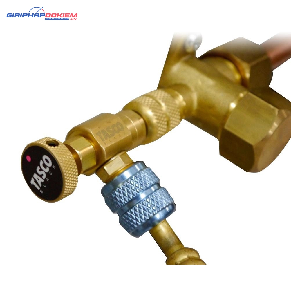 Dây nạp ga kèm van chống bỏng Tasco TBC120MR 4 Dây nạp ga kèm van chống bỏng Tasco TBC120MR