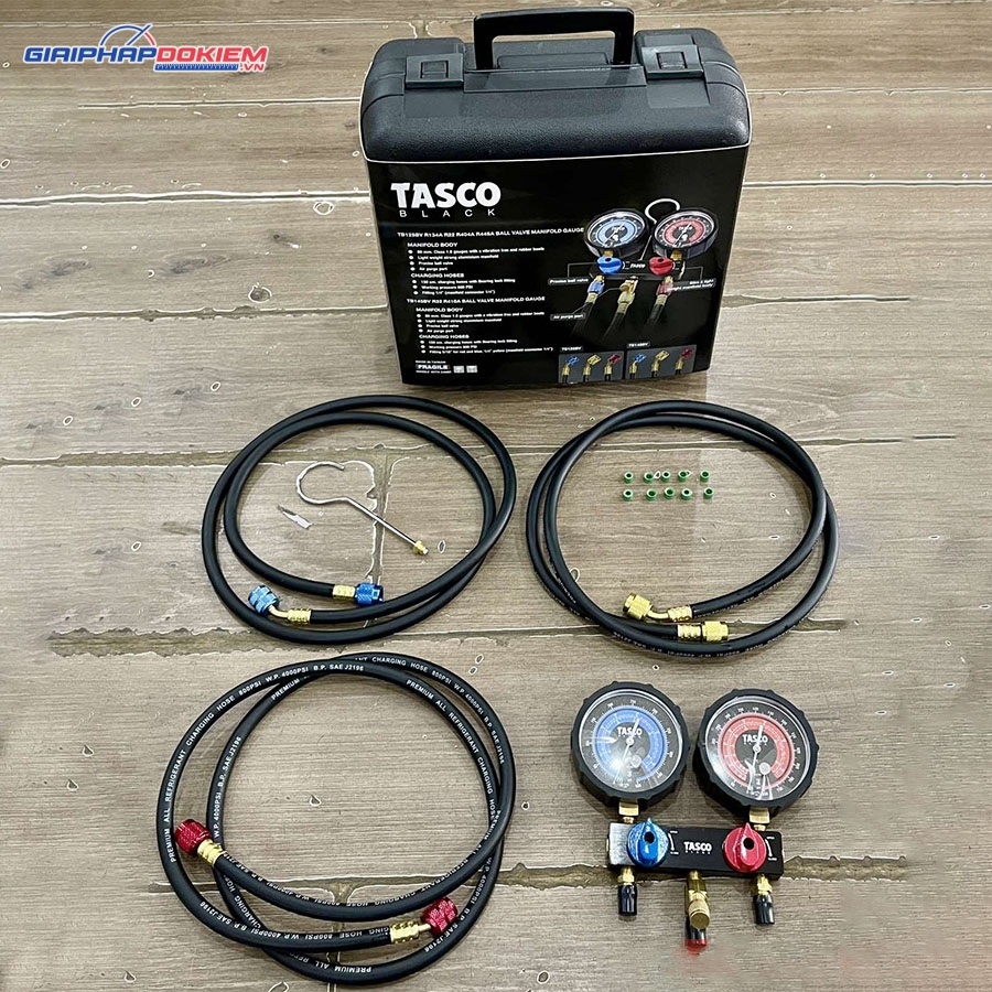 Đồng hồ áp suất ga Tasco TB145BV 7 Đồng hồ áp suất ga Tasco TB145BV