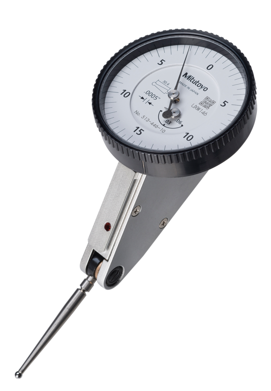 Đồng Hồ So Chân Gập, Dial Test Indicator, Horiz. 20° Face 0,06", 0,0005", 4/9,52mm Stem Mitutoyo 513-446-10A 12 dong ho so chan gap 513 446 10