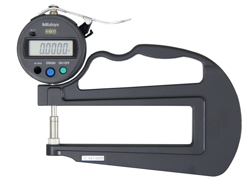 Đồng hồ đo độ dày điện tử,, 0-0,4", 0,0005", 547-312S, 0-0,47", 0,0005", 4,72" Mitutoyo 547-520S 3 dong ho so dien tu do day 547 520s