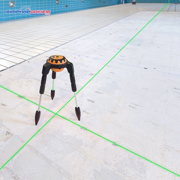 Máy cân bằng laser Geospider Green 9 Máy cân bằng laser Geospider Green