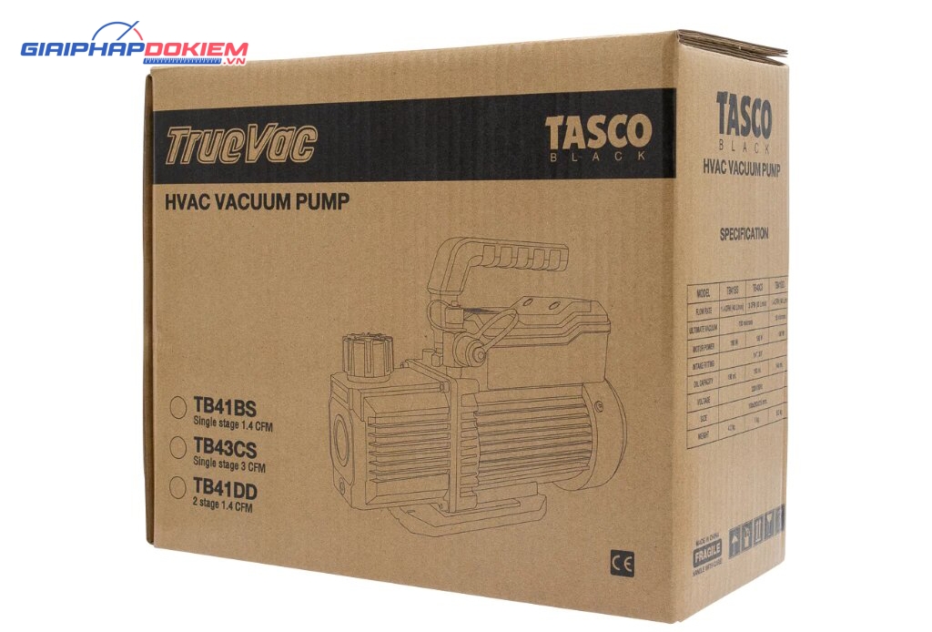 Máy bơm chân không một cấp Tasco TB41BS 29 Máy bơm chân không một cấp TB41BS