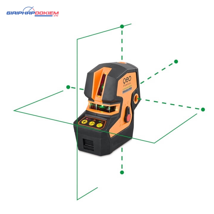Máy đo laser cân bằng CrossPointer5 Green 8 Máy đo laser cân bằng CrossPointer5 Green