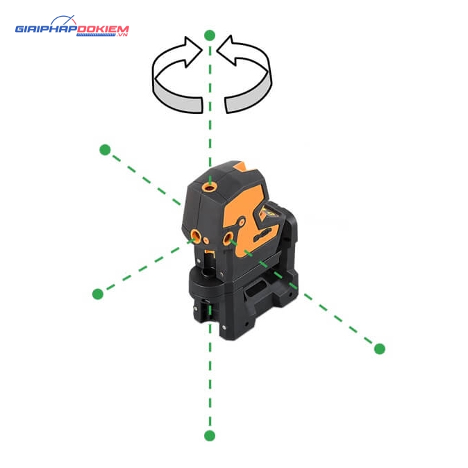 Máy đo laser cân bằng CrossPointer5 Green 9 Máy đo laser cân bằng CrossPointer5 Green