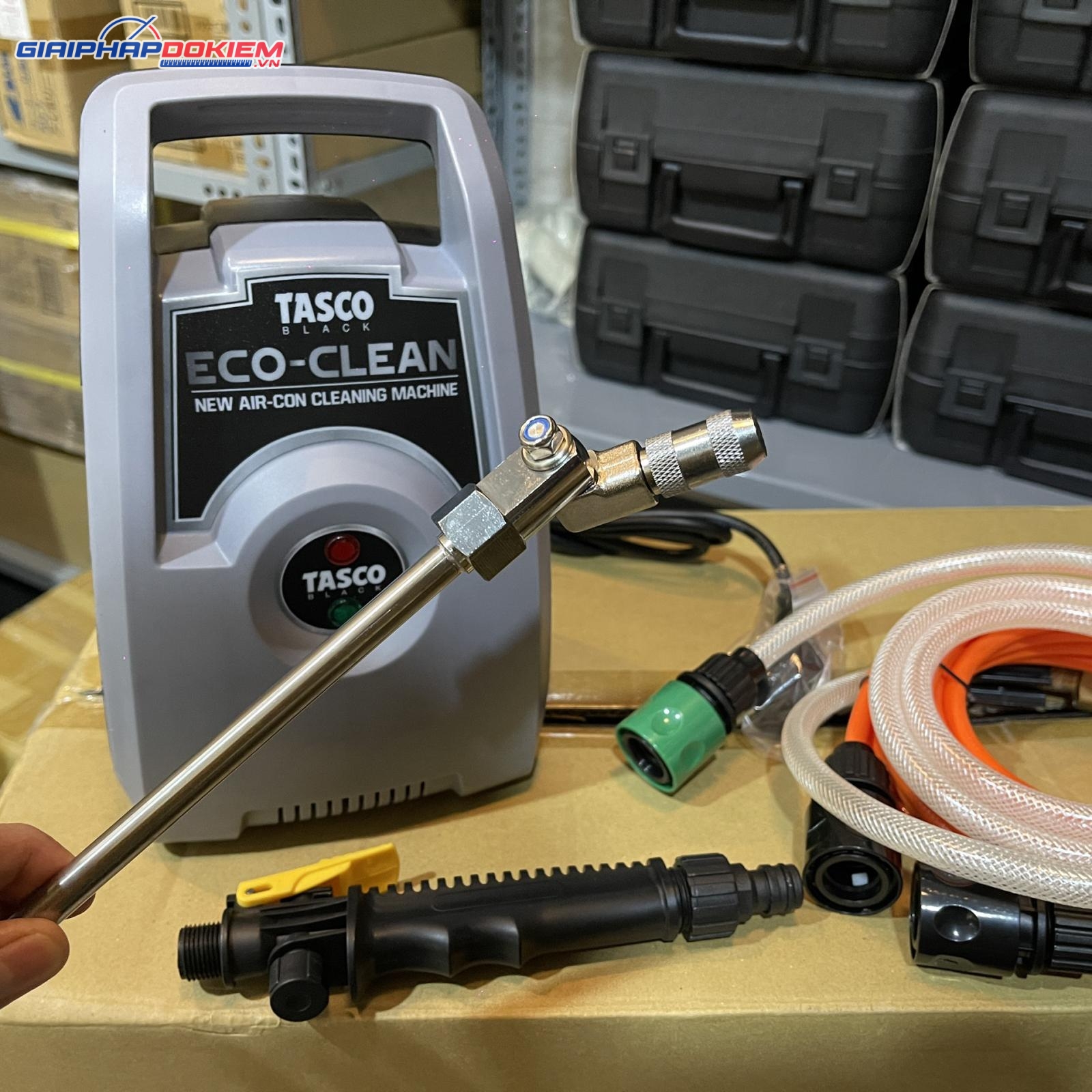 Máy xịt rửa vệ sinh điều hòa Tasco ECO-Clean 9 Máy xịt rửa vệ sinh điều hòa Tasco ECO-Clean