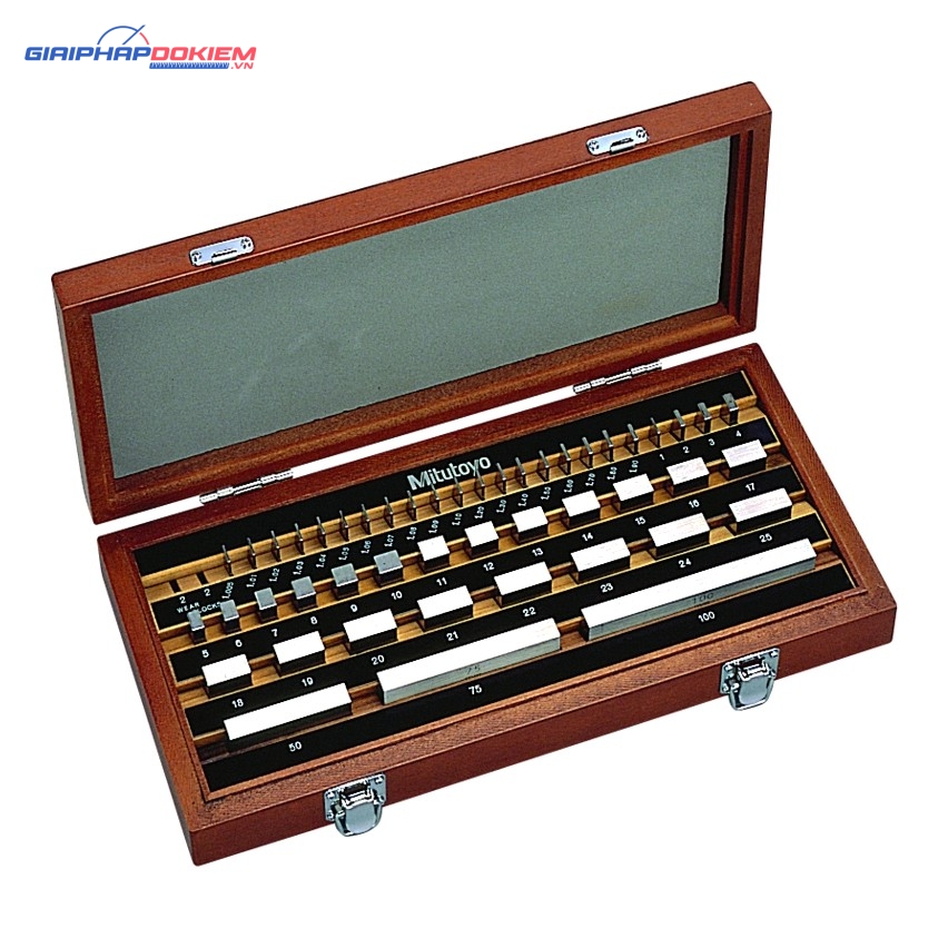 Bộ Căn Mẫu Thép 47 Miếng Cấp 1 Mitutoyo 516-963-10 2 Bộ Căn Mẫu Thép 47 Miếng Cấp 1 Mitutoyo 516-963-10