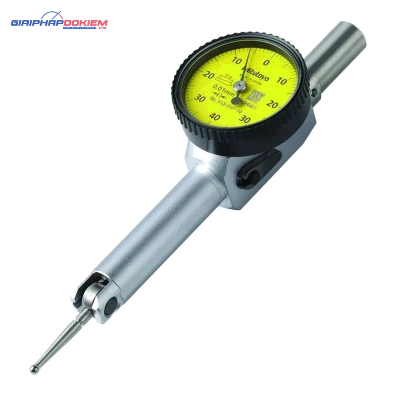 Đồng Hồ So Chân Gập, Dial Test Indicator, Horiz. Pocket Type 0,8mm, 0,01mm, 8mm Stem Mitutoyo 513-517E 2 Đồng Hồ So Chân Gập, Dial Test Indicator, Horiz. Pocket Type 0,8mm, 0,01mm, 8mm Stem Mitutoyo 513-517E