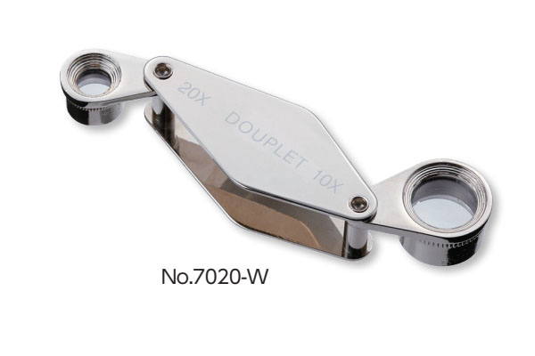 Kính lúp 10x-20X kiểu gấp Niigata Seiki No.7020-W 3 Kính lúp kiểu gấp No.7020-W