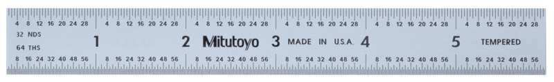 Thước Lá Thép 6" Inch Mitutoyo 182-104 6 thuoc la mitutoyo 182 104