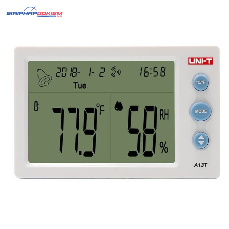 Máy đo nhiệt độ độ ẩm Uni-T A13T (50°C;95%RH) 1 Máy đo nhiệt độ độ ẩm Uni-T A13T (50°C;95%RH)