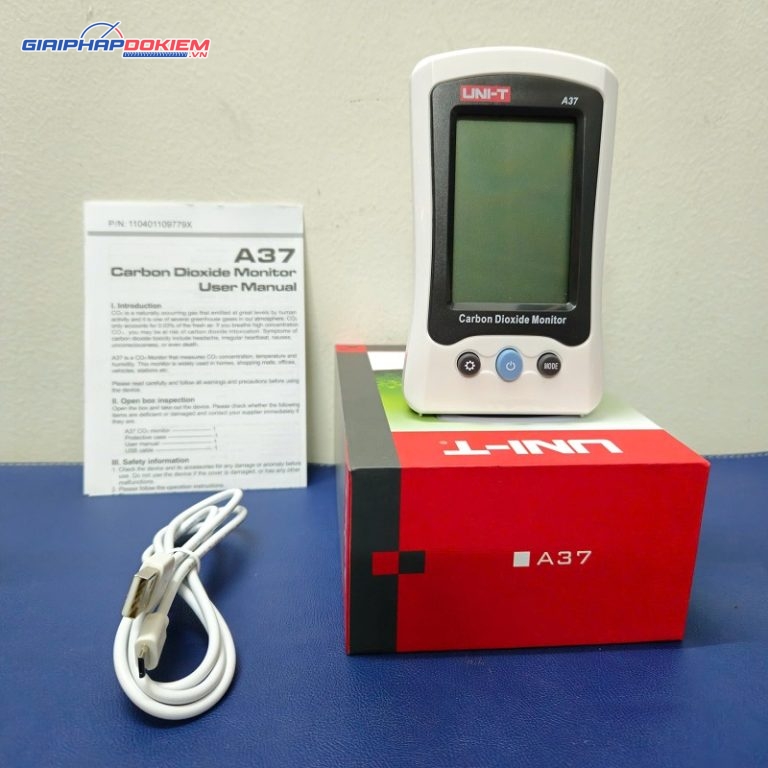 Máy đo nồng độ khí CO2 Uni-T A37 (5000ppm) 3 Máy đo nồng độ khí CO2 Uni-T A37 (5000ppm)