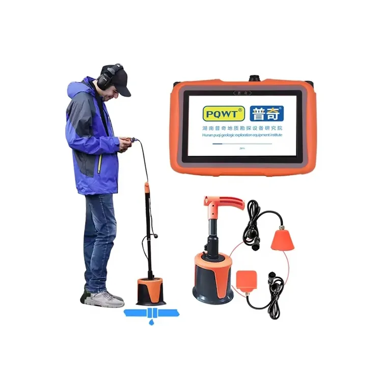 Máy phát hiện rò rỉ nước PQWT-L5000 độ sâu 5 mét 5 Máy phát hiện rò rỉ nước PQWT-L5000 độ sâu 5 mét