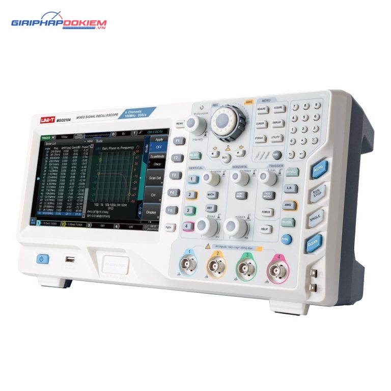 Máy hiện sóng Uni-T MSO2104 (100MHz, 4CH) 1 Máy hiện sóng Uni-T MSO2104 (100MHz, 4CH)