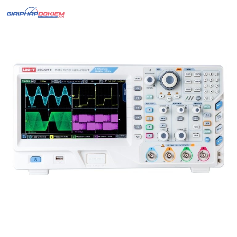 Máy hiện sóng Uni-T MSO2204-S (200MHz, 4CH, GEN) 1 Máy hiện sóng Uni-T MSO2204-S (200MHz, 4CH, GEN)