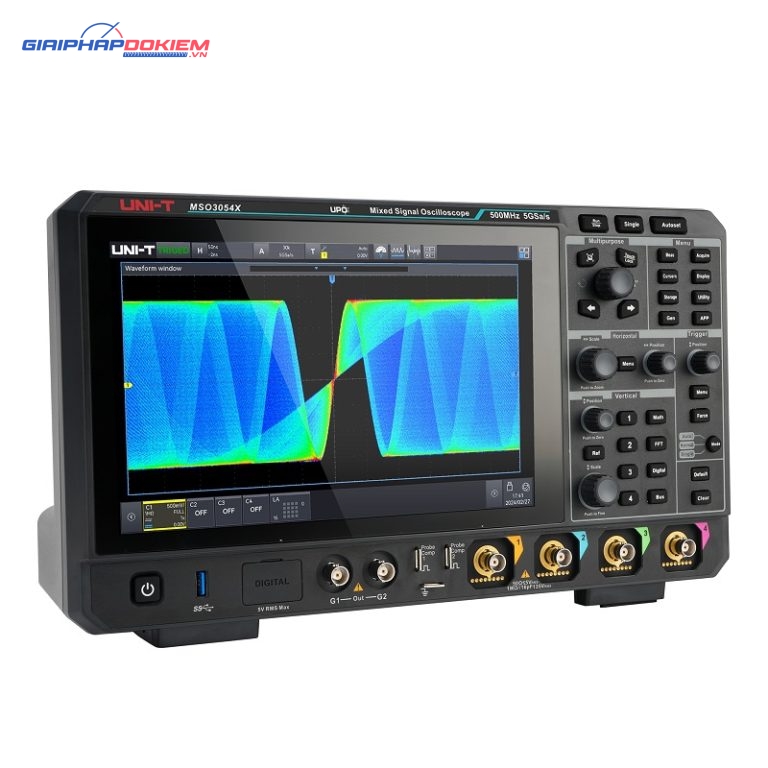 Máy hiện sóng tín hiệu hỗn hợp Uni-T MSO3054X (500MHz, 4CH) 1 Máy hiện sóng tín hiệu hỗn hợp Uni-T MSO3054X (500MHz, 4CH)