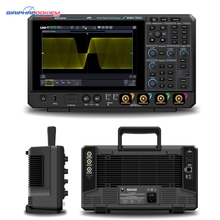 Máy hiện sóng tín hiệu hỗn hợp Uni-T MSO3054X (500MHz, 4CH) 3 Máy hiện sóng tín hiệu hỗn hợp Uni-T MSO3054X (500MHz, 4CH)