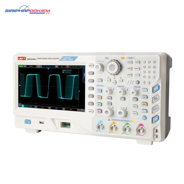 Máy hiện sóng Uni-T MSO3354E-S (350MHz, 4CH, GEN) 1 Máy hiện sóng Uni-T MSO3354E-S (350MHz, 4CH, GEN)