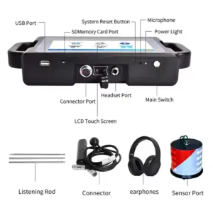 Máy phát hiện rò rỉ nước PQWT-CL400 độ sâu 4m 9 Máy phát hiện rò rỉ nước PQWT-CL400 độ sâu 4m