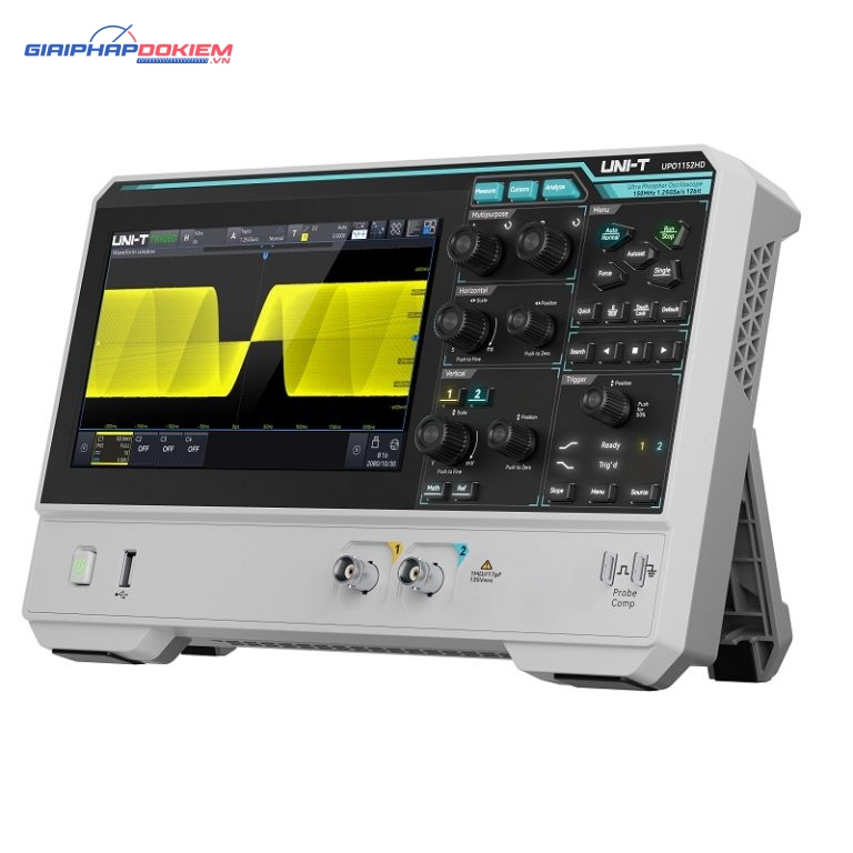 Máy hiện sóng độ phân giải cao Uni-T UPO1152HD (150MHz, 2CH) 3 Máy hiện sóng độ phân giải cao Uni-T UPO1152HD (150MHz, 2CH)