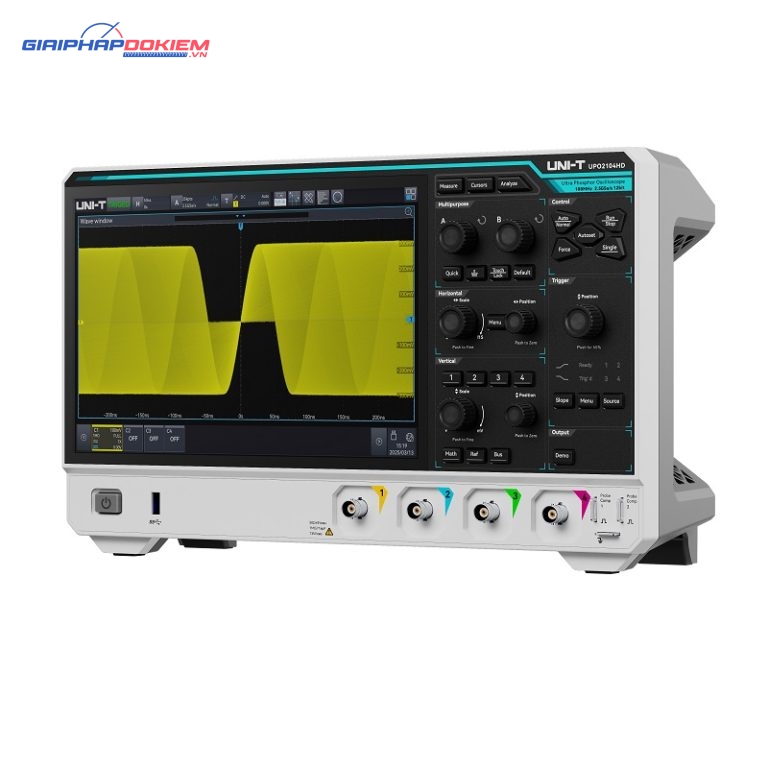 Máy hiện sóng độ phân giải cao Uni-T UPO2104HD (100MHz, 4CH) 1 Máy hiện sóng độ phân giải cao Uni-T UPO2104HD (100MHz, 4CH)