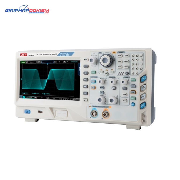 Máy hiện sóng Uni-T UPO2202 (200MHz, 2CH) 1 Máy hiện sóng Uni-T UPO2202 (200MHz, 2CH)